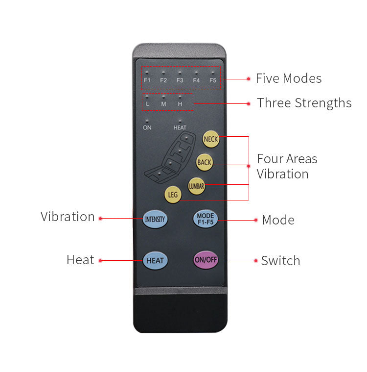 Shiatsu Vibra Massage Mat