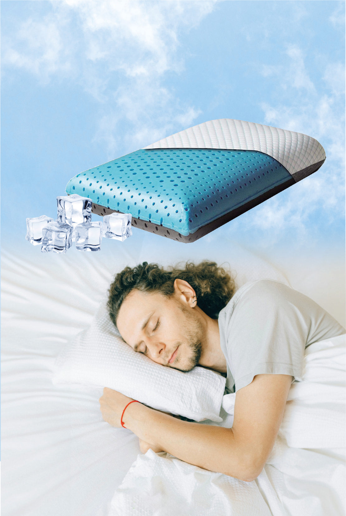 Konbanwa Memory Foam Pillow