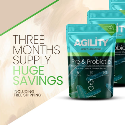 Prebiotic and Probiotic Complex Capsule 3 month supply