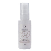 Perfect Miracle SPF 50, physical broad spectrum solar protection. UVA and UVB Protection. 